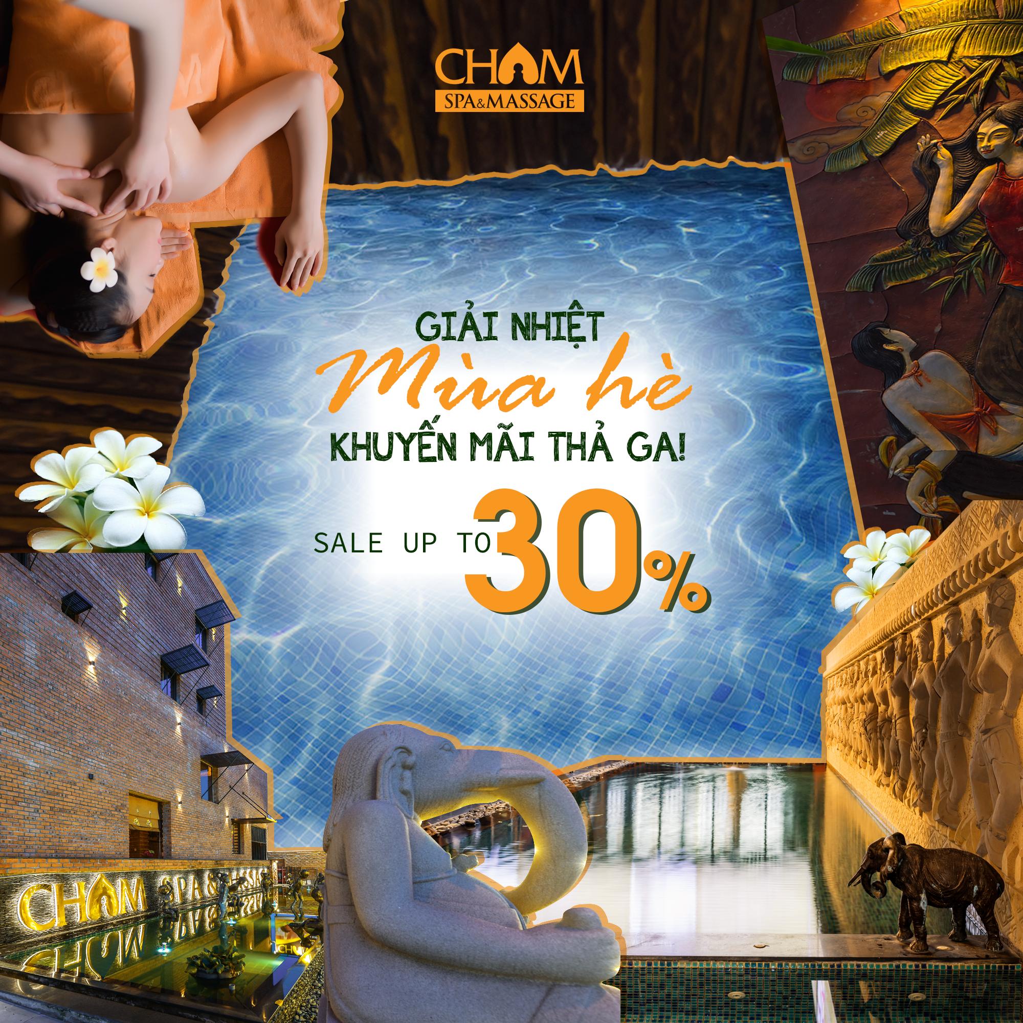 Khuyến mãi Voucher Cham Spa