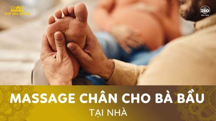 massage chân cho bà bầu
