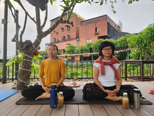 ngồi thiền bình an
