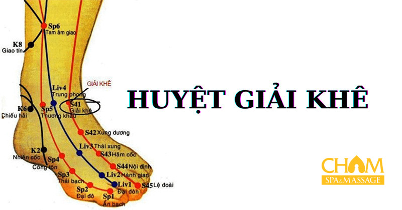 Massage bấm huyệt Giải Khê Cham Spa & Massage