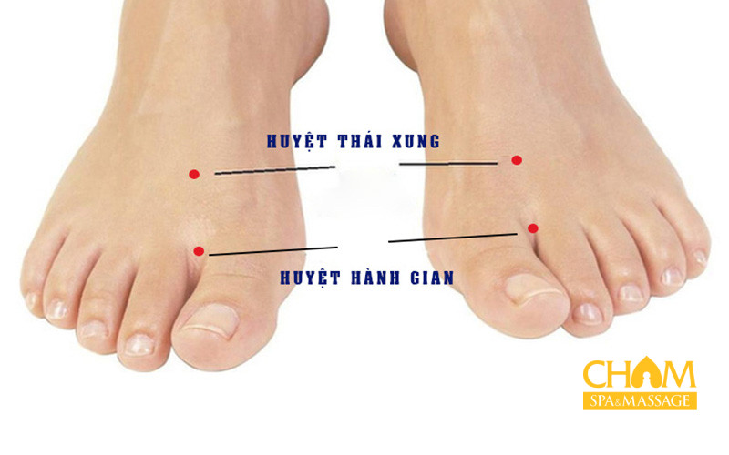 Massage bấm huyệt Thái Xung Cham Spa & Massage