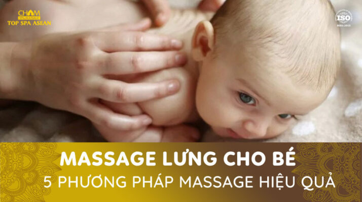 Massage lưng cho bé Cham Spa & Massage