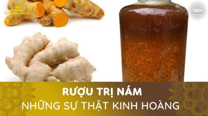 Rượu trị nám Cham Spa & Massage