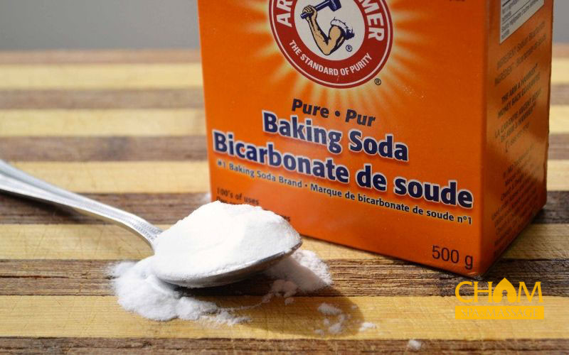 Trị thâm nách sau sinh bằng baking soda Cham Spa & Massage