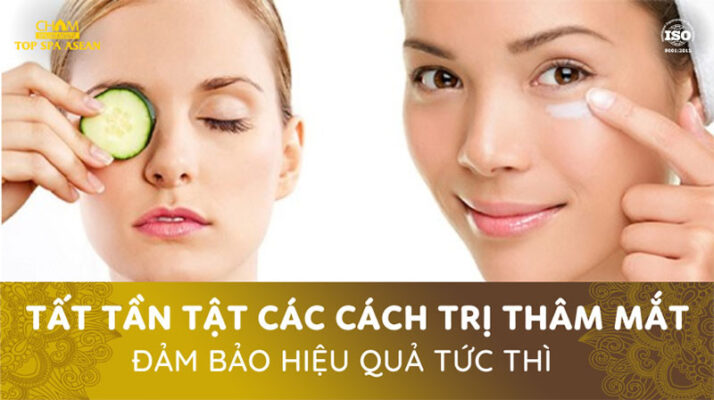 Cách trị thâm mắt Cham Spa & Massage