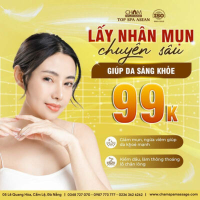 Ưu đãi 99k Cham Spa & Massage