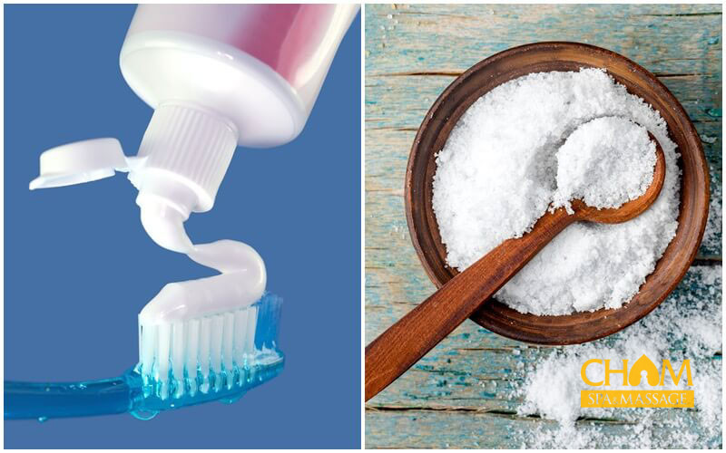 TRỊ THÂM ĐẦU GỐI BẰNG KEM ĐÁNH RĂNG VÀ CHANH TỰ NHIÊN