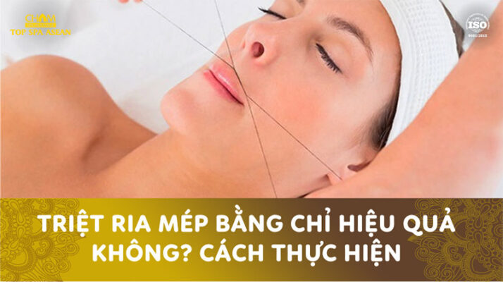 Triệt ria mép bằng chỉ hiệu quả không? Cách thực hiện