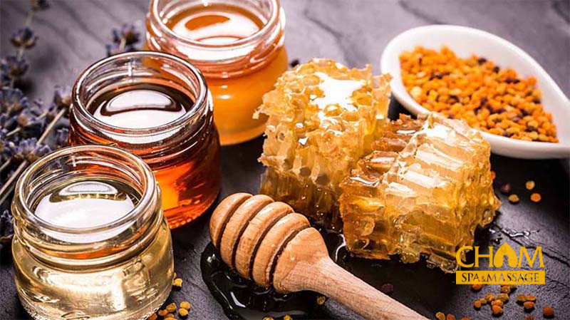 Mật ong chăm sóc da tổn thương nhanh chóng Cham Spa & Massage