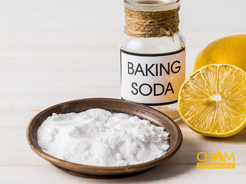 Mẹo sử dụng baking soda trị mụn lưng Cham Spa & Massage